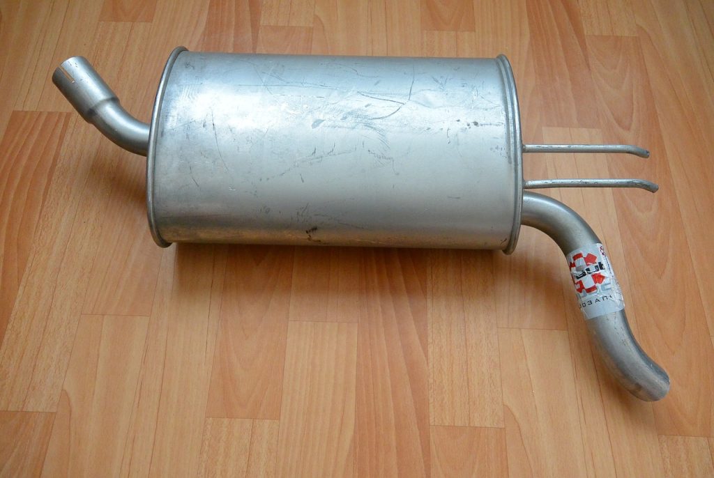 Toyota new muffler