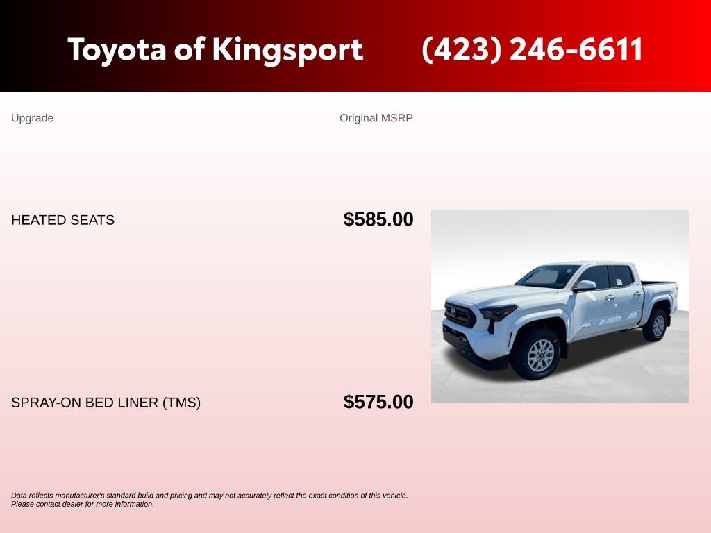 2026 Toyota Tacoma SR5