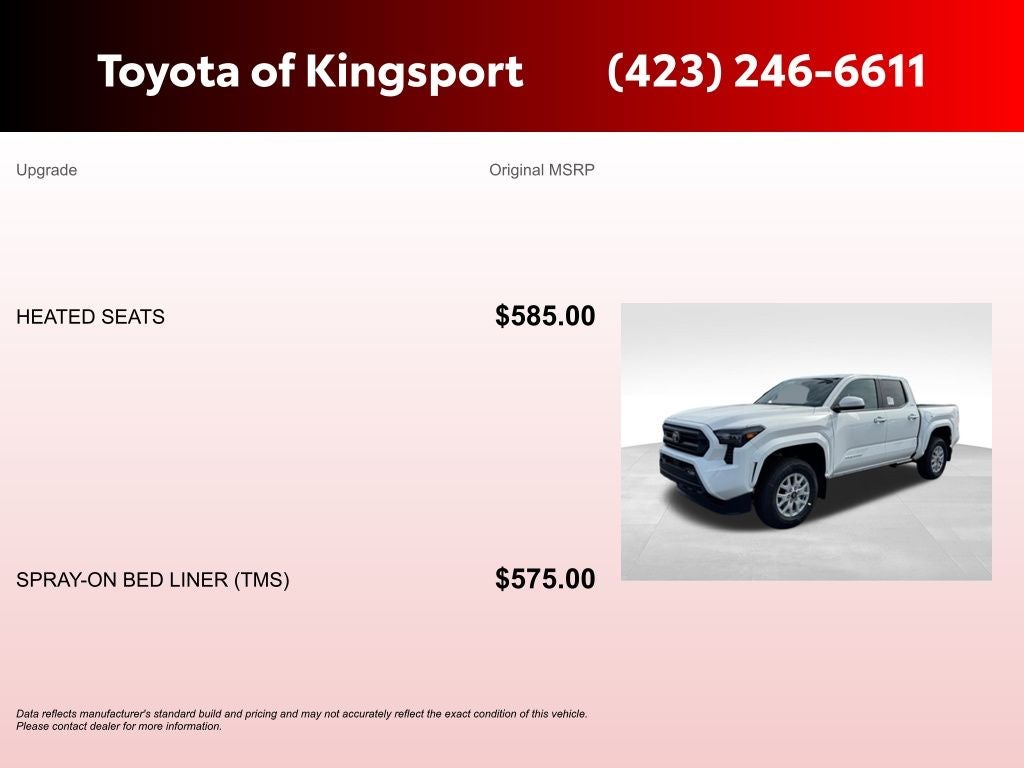 2026 Toyota Tacoma SR5