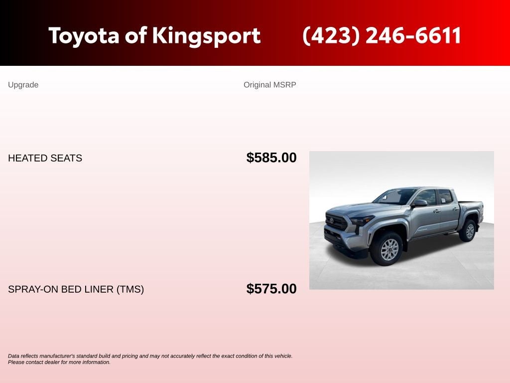 2026 Toyota Tacoma SR5