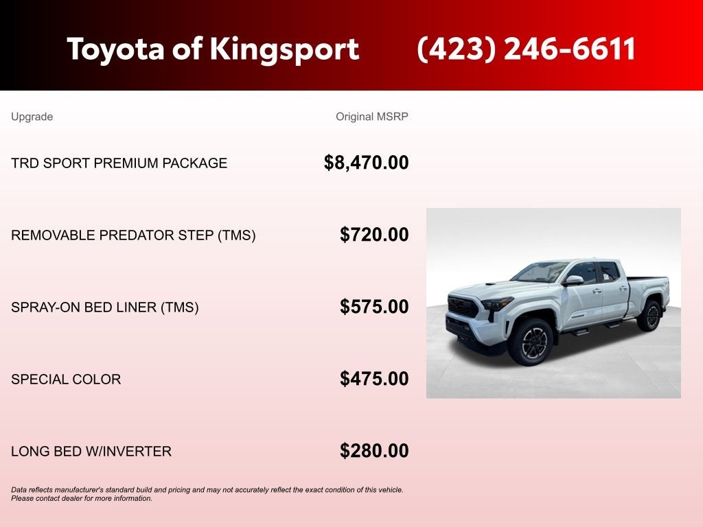 2026 Toyota Tacoma TRD Sport