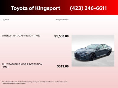 2026 Toyota Camry SE AWD