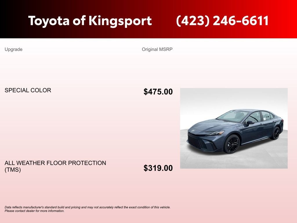 2026 Toyota Camry SE AWD