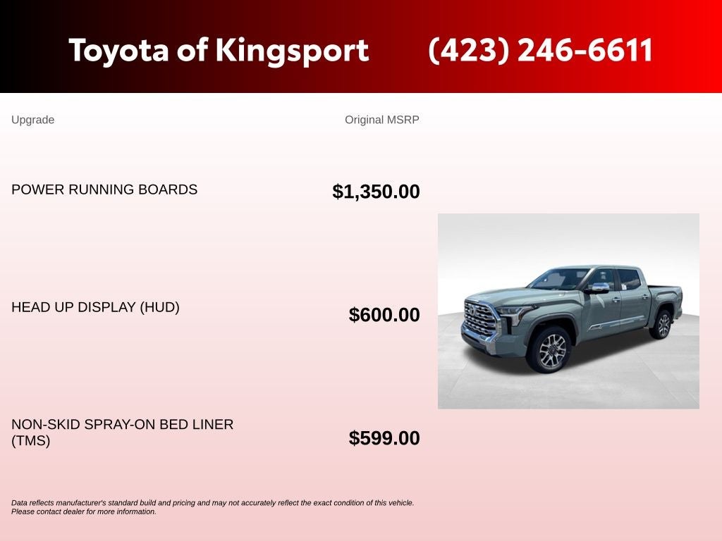 2026 Toyota Tundra 1794 Edition
