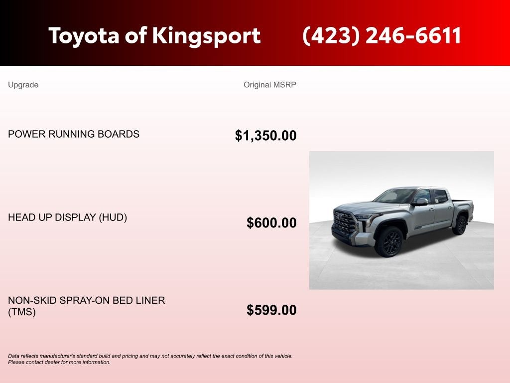 2026 Toyota Tundra Platinum