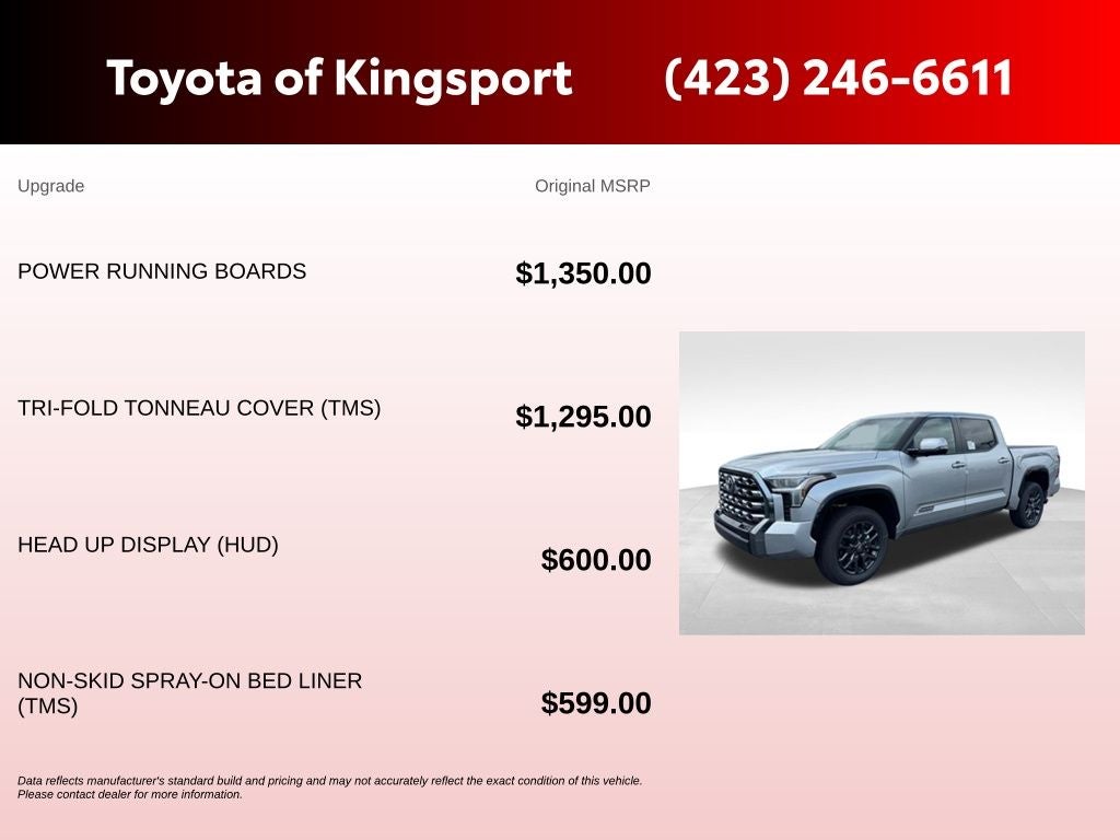 2026 Toyota Tundra Platinum