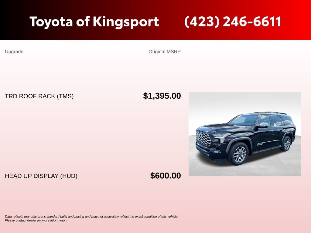 2026 Toyota Sequoia 1794 Edition