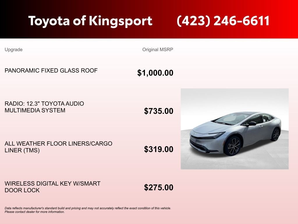 2026 Toyota Prius XLE