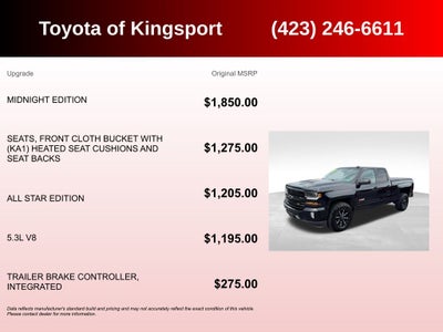 2017 Chevrolet Silverado 1500 LT LT2