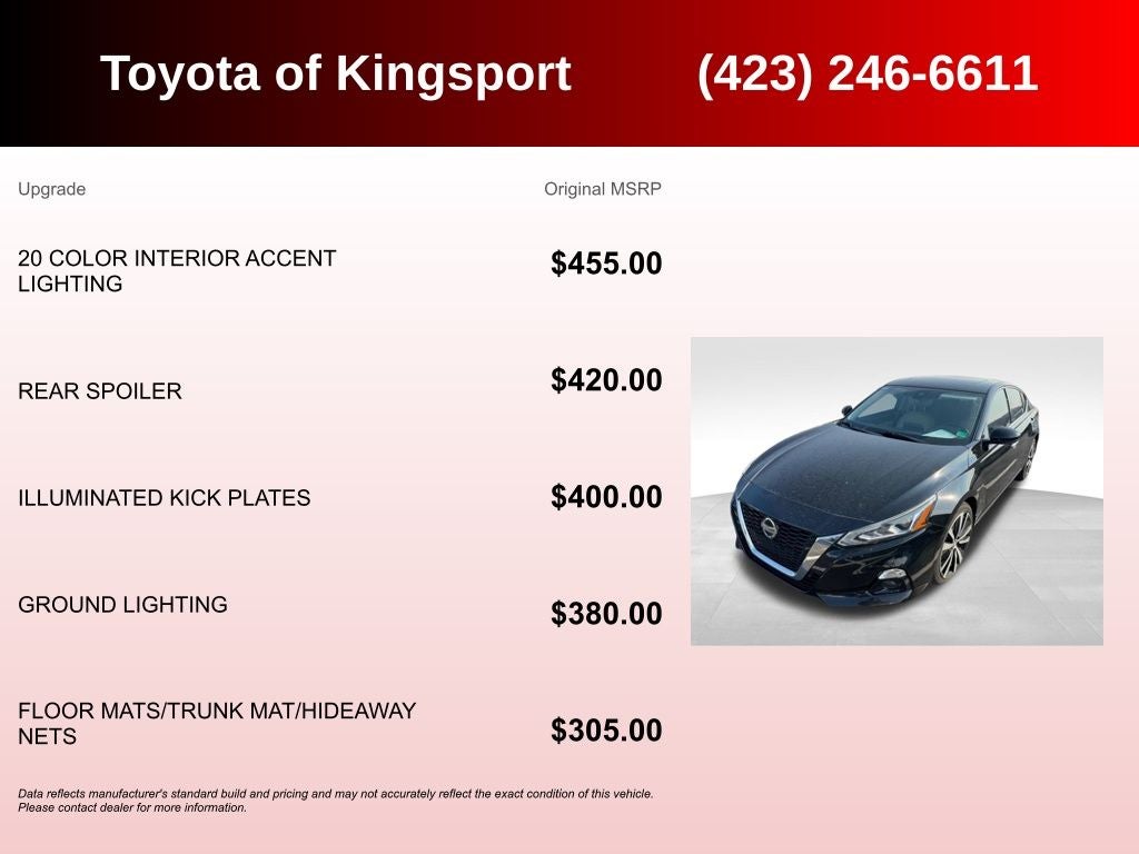 2019 Nissan Altima 2.5 Platinum