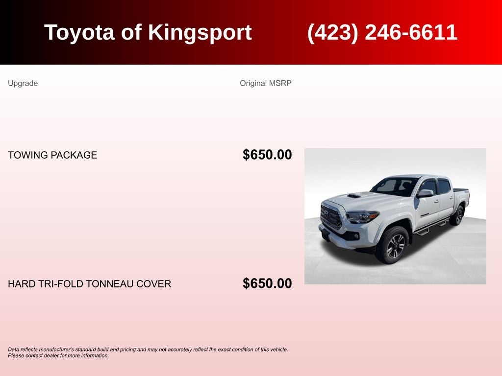 2016 Toyota Tacoma TRD Sport