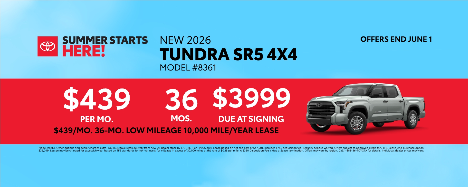 2026 Tundra SR5 