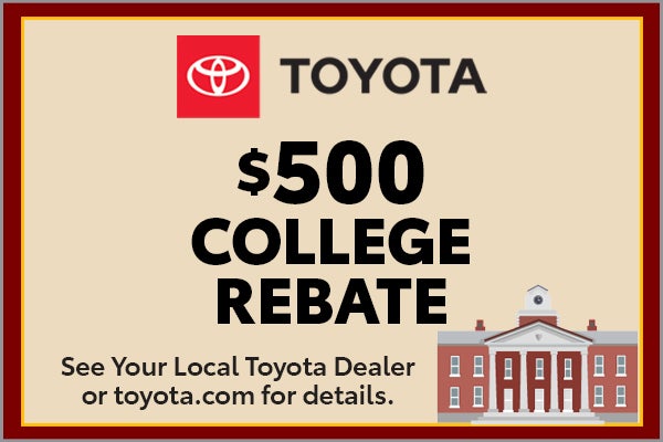 $500 College Grad Rebate