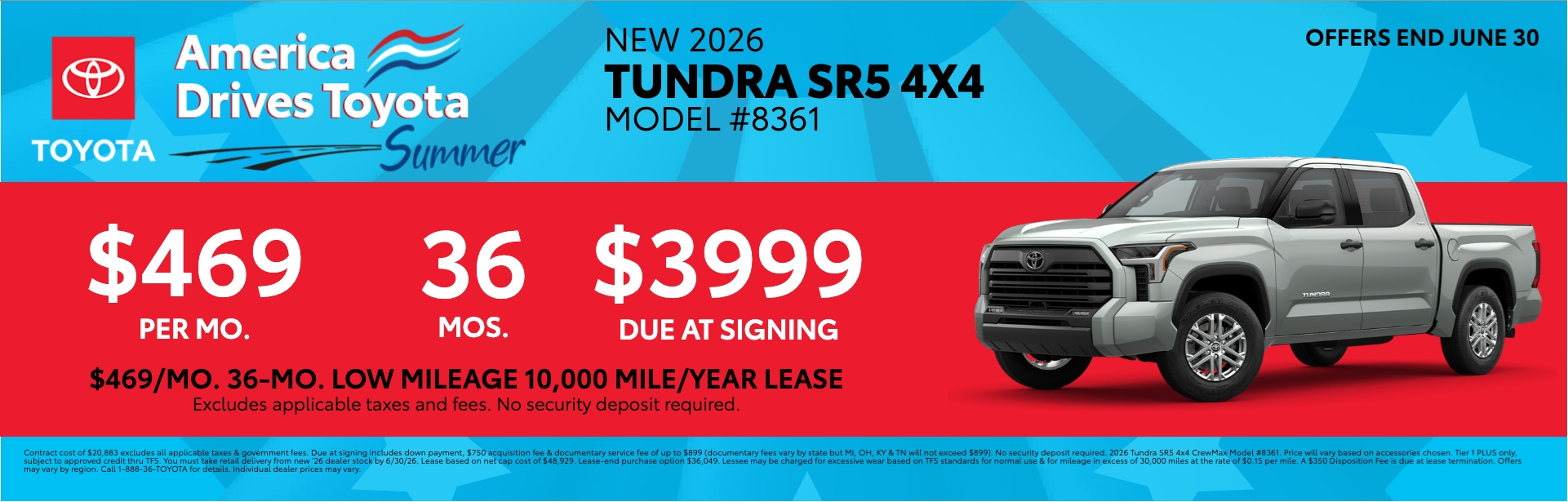 2024 Toyota Tundra 2.99% APR Offer