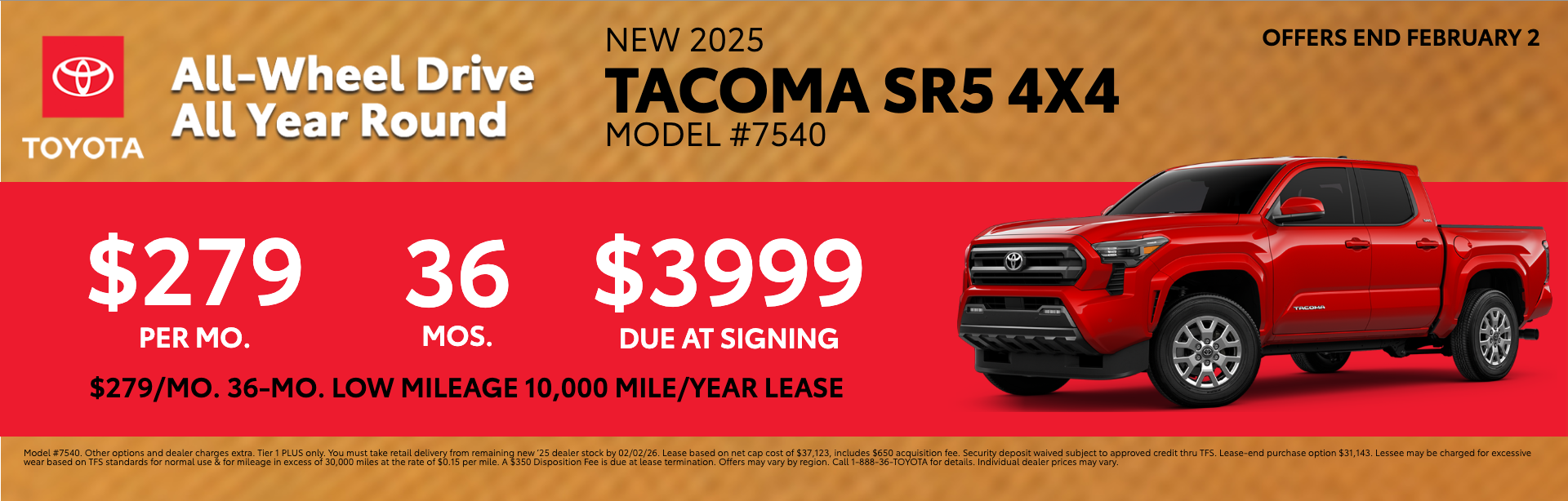 NEW 2025 TACOMA 