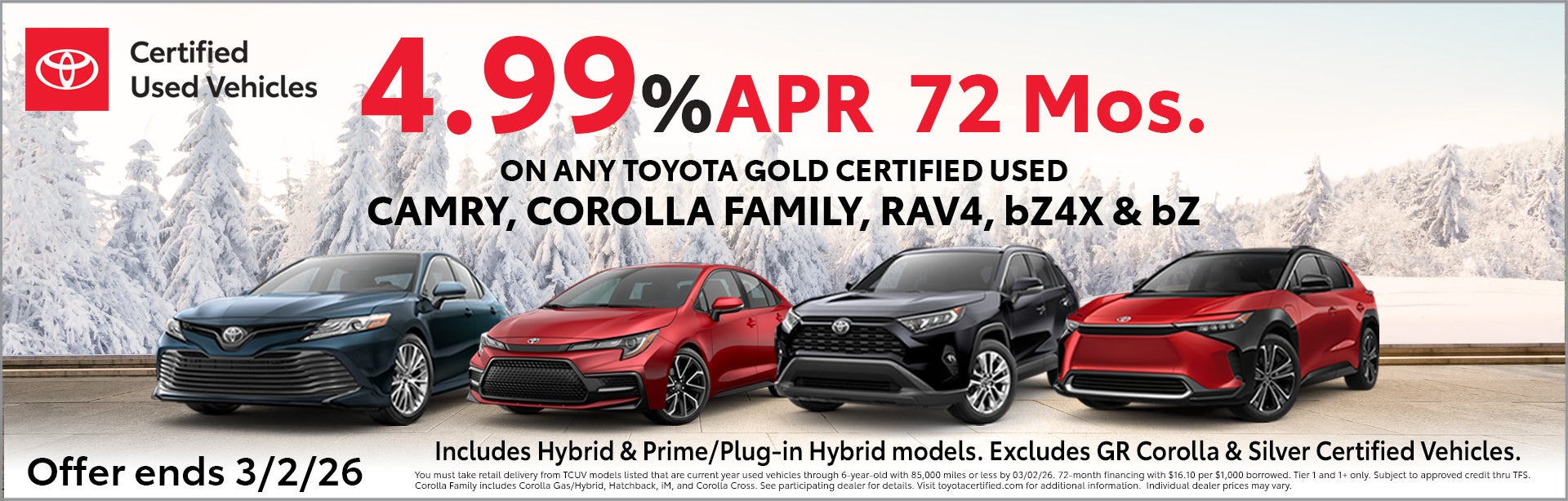 CERTIFIED USED VEHICLES