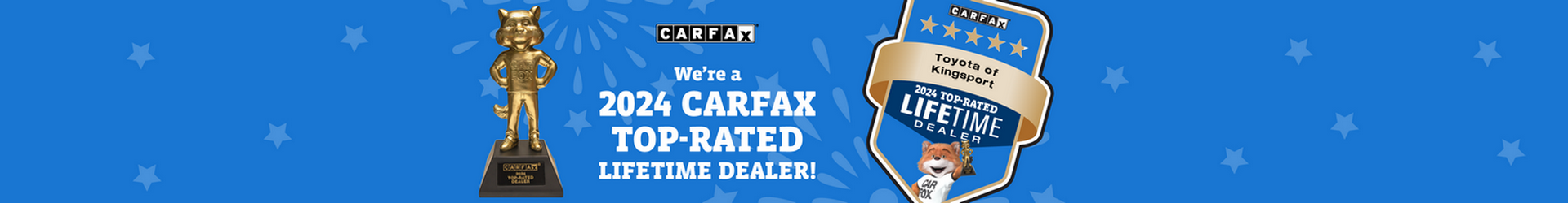 Toyota of Kingsport | 2024 Carfax Top-Rated Lifetime Dealer!