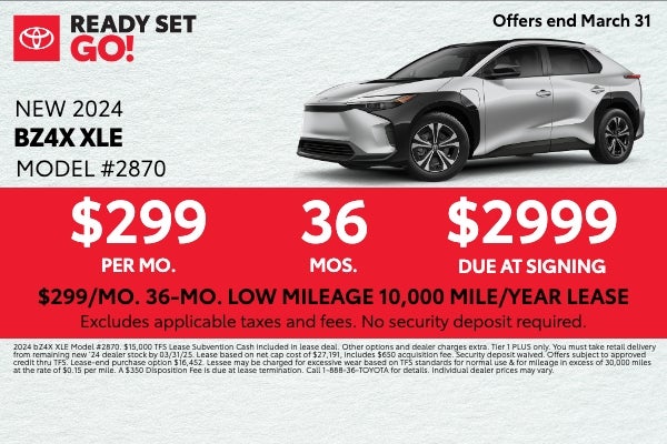 New Toyota Special Offers & Incentives | Toyota of Kingsport Specials ...