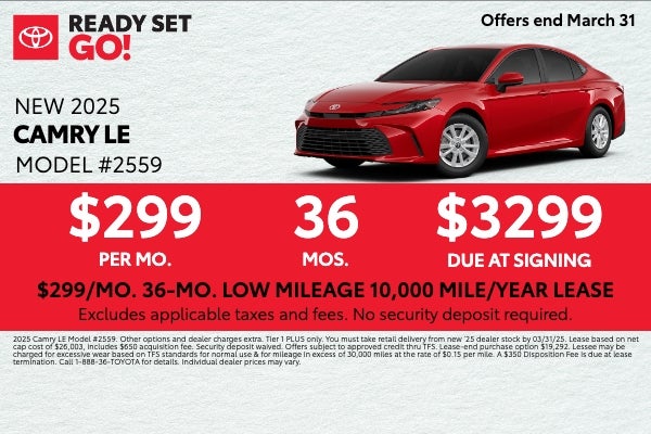 New Toyota Special Offers & Incentives | Toyota of Kingsport Specials ...
