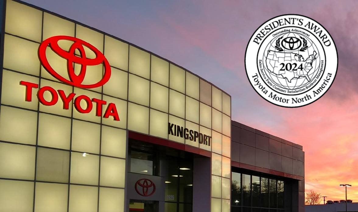 President's Award Winners - Toyota Dealership in Kingsport, TN